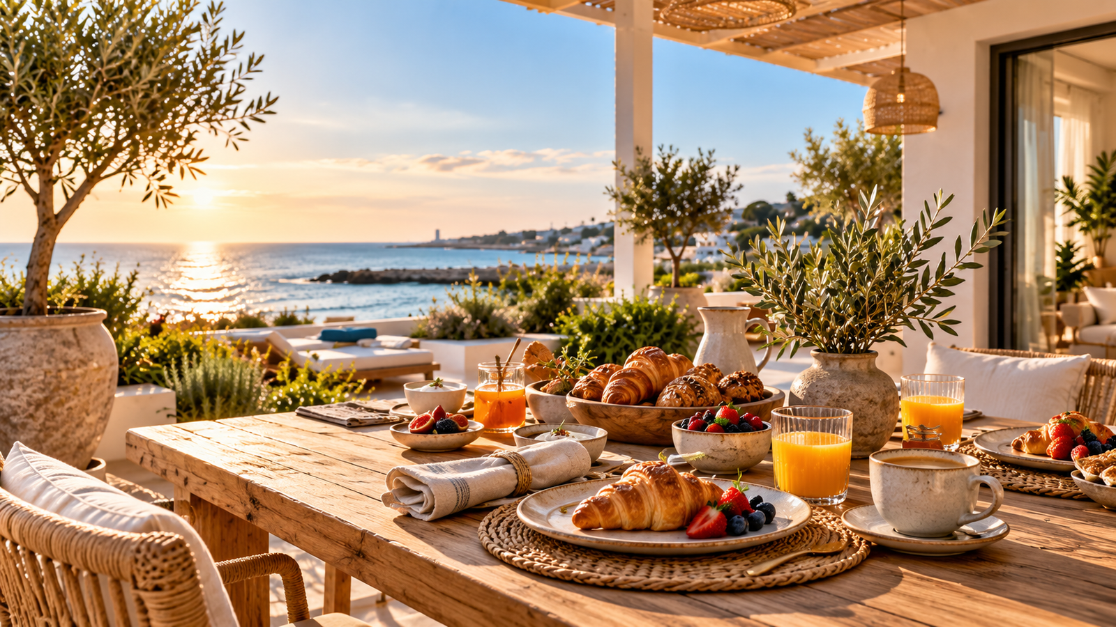 Colazione vista mare